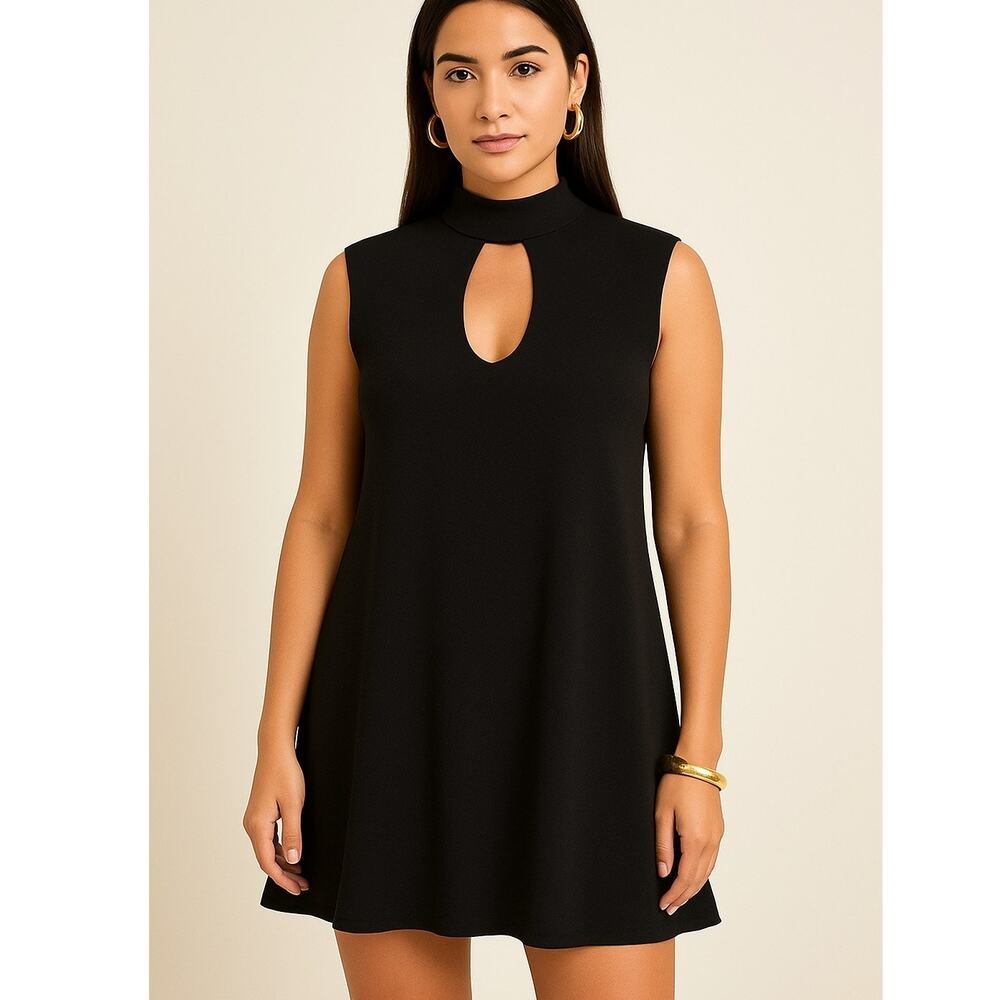 Xhilaration Black Sleeveless Dress XS